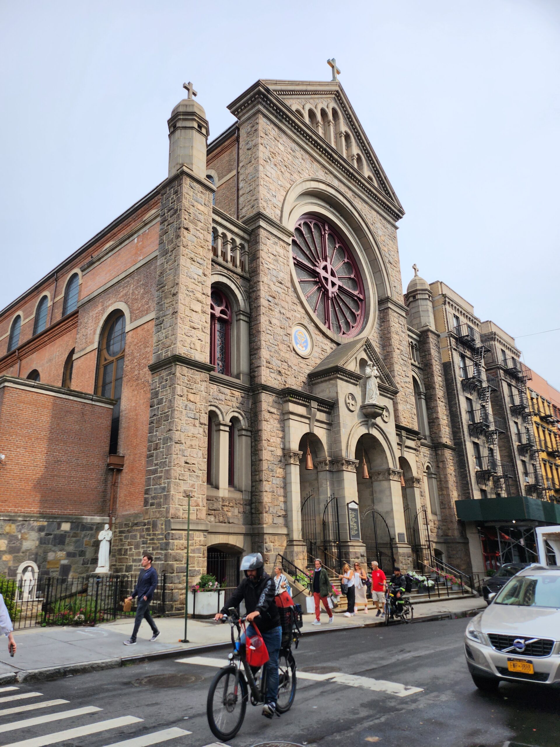 Exterior of the church building in SoHo where Manhattan Cornerstone Presbyterian Church gathers
