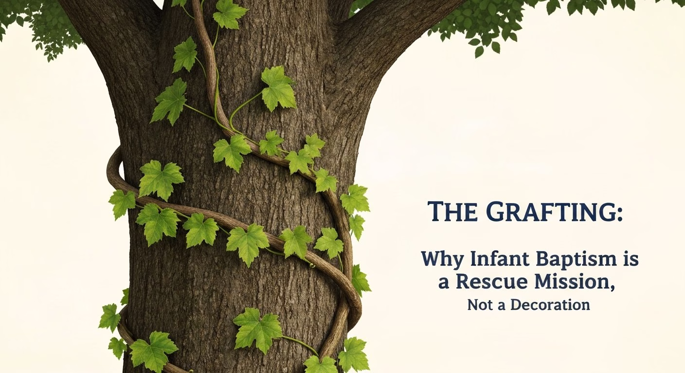 The Grafting: Why Infant Baptism is a Rescue Mission, Not a Decoration