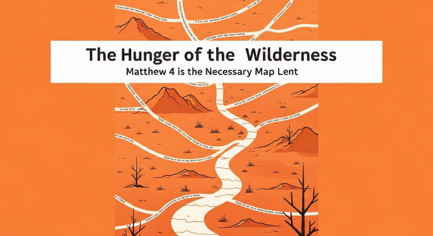 The Hunger of the Wilderness: Why Matthew 4 is the Necessary Map for Lent