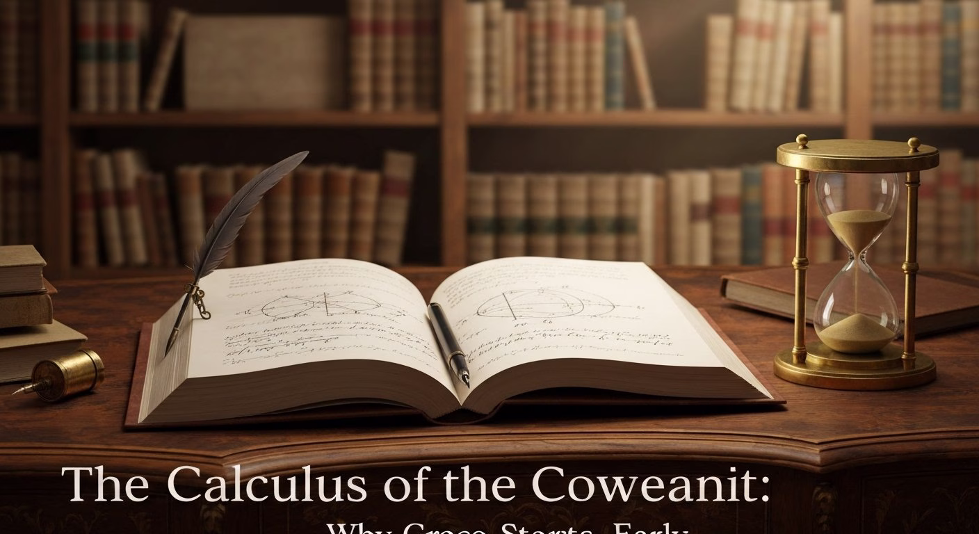 The Calculus of the Covenant: Why Grace Starts Early