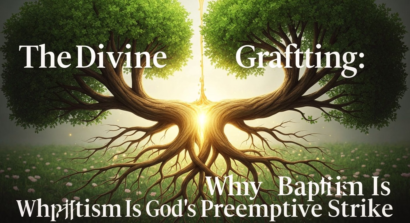 The Divine Grafting: Why Baptism Is God's Preemptive Strike