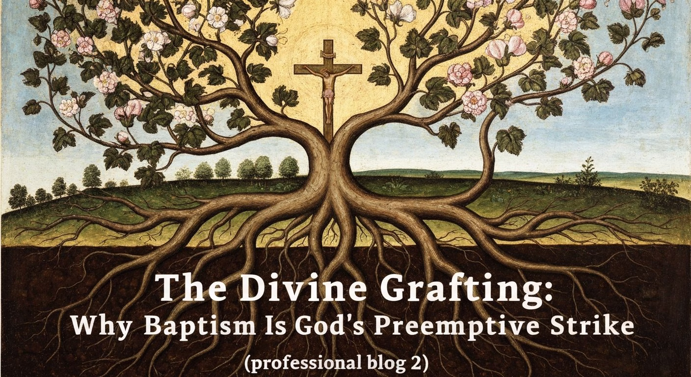 The Divine Grafting: Why Baptism Is God's Preemptive Strike