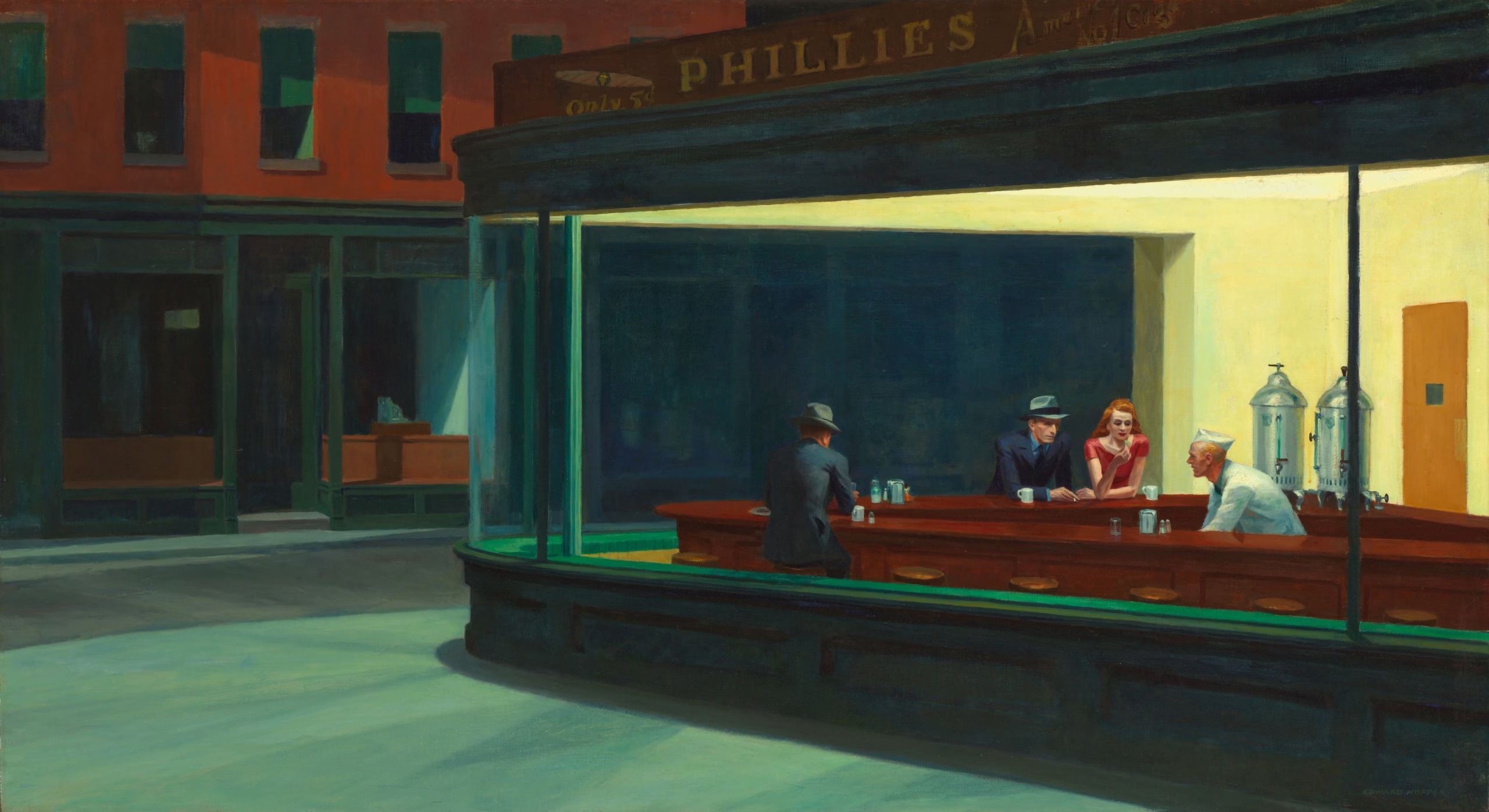 Edward Hopper Nighthawks in Manhattan
