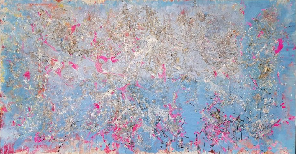 Joseph Pang - Catalan Ambits, Mixed Media on Canvas